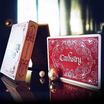 Cardistry Calligraphy Red playing cards