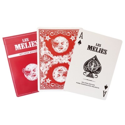 Les Melies - Red Eclipse Edition Playing Cards
