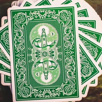 Green Keeper Reloads playing cards