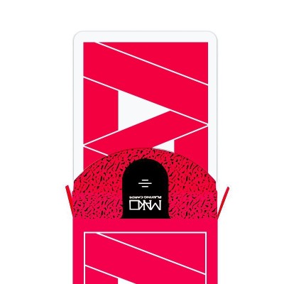 Cartes à jouer Mako Red