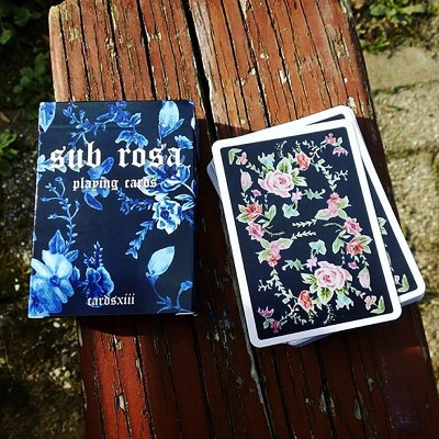 Sub Rosa playing cards