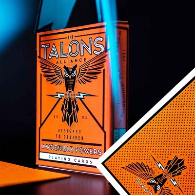Talons playing cards
