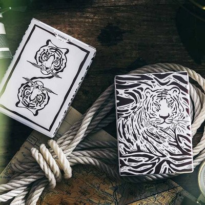 The Hidden King - White playing cards