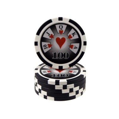 13.5 gr Royal Flush chips - 100