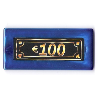 Mother of pearl plastic chips - 100 €