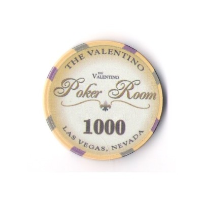 Jetons en céramique - Valentino Poker Room 1000