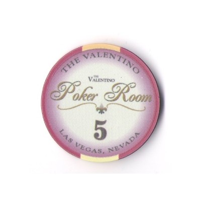 Ceramic chips - Valentino Poker Room 5