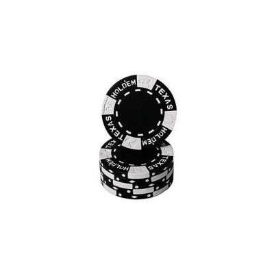 Virutas de arcilla 11,5 gr. Texas Hold'em negro
