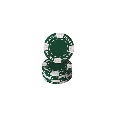 Fichas de Texas Hold'em Clay 11.5 Verde