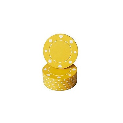 Chips 11.5 g suited yellow design