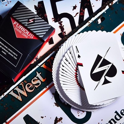 Cartes à jouer furieuses