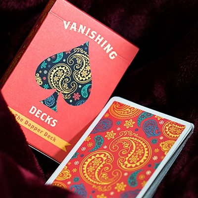 Spielkarten The Dapper Deck (Orange) Gedruckt von USPCC