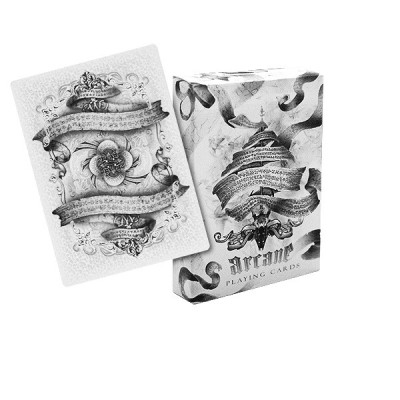 Arcane White - Invisible playing cards