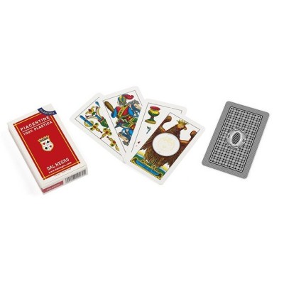Piacentine Plastic Dal Negro playing cards