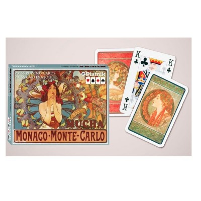 Tarjetas coleccionables de Mucha Monaco Montecarlo