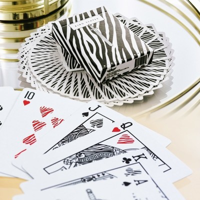 Cartes à jouer Zebra King Slayer