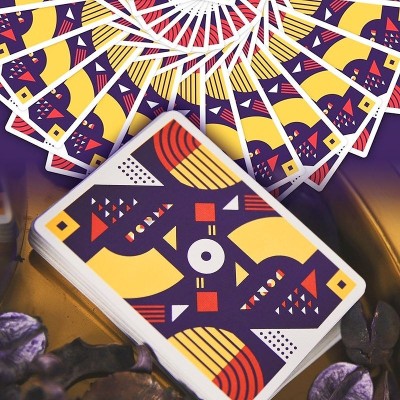 Purple Forma playing cards