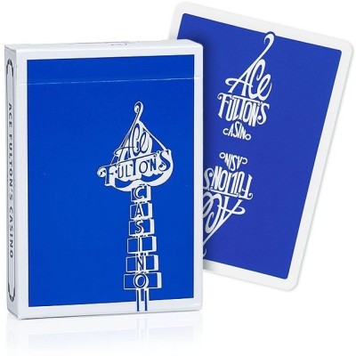 Ace Fulton's Classic ed - Blue playing cards