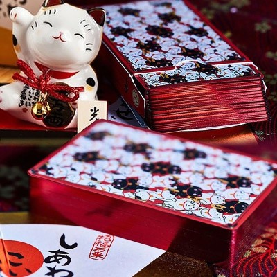 Cartes à jouer vélo - Maneki Neko - Edition Foil