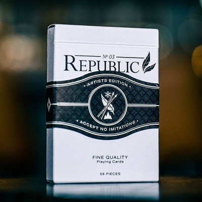 Spielkarten Black Republics Deck - Artist Edition (Deck schwarz)