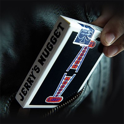 Vintage Feel Jerry's Nuggets Spielkarten (Schwarz)