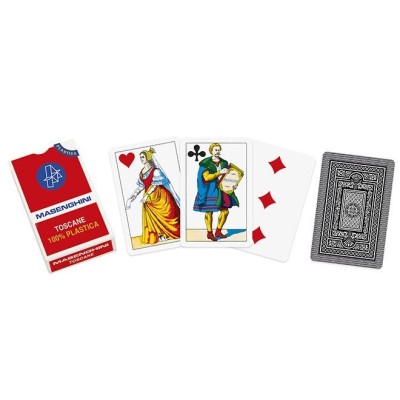 Toscane Masenghini Plastic playing cards