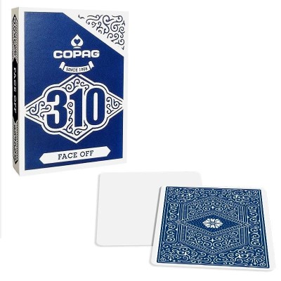 Copag 310 - Slim Line - Face Off - Azul
