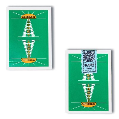 Cartes à jouer Vintage Chicken Nugget - Vert