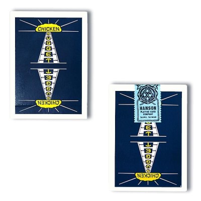 Cartes à Jouer Vintage Chicken Nugget - Navy