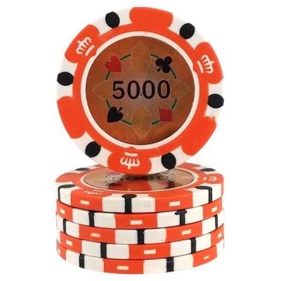Fiches Crown Casino Orange 5000