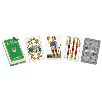 Dal Negro plastic playing cards 99 Sardinian