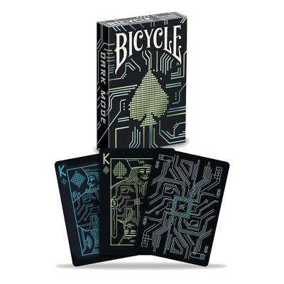 Carte da gioco Bicycle Dark mode