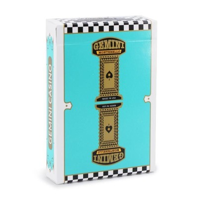 Carte da gioco Gemini Turquoise