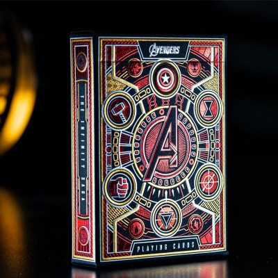 Carte da gioco Avengers red edition