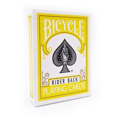 Carte da gioco Bicycle - Yellow