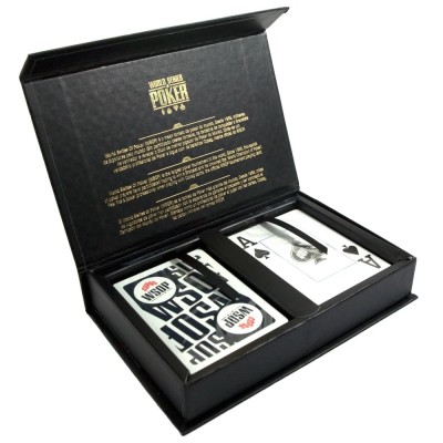 Carte da gioco Copag WSOP - Mazzo doppio in cofanetto originale