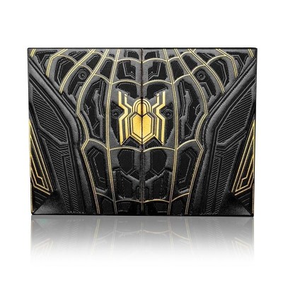Carte Spiderman con astuccio led black & gold